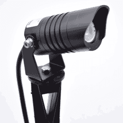 lampa led gls - 106a z czarnego aluminium